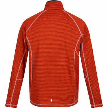 Regatta Men's Yonder fleece top (rusty orange)