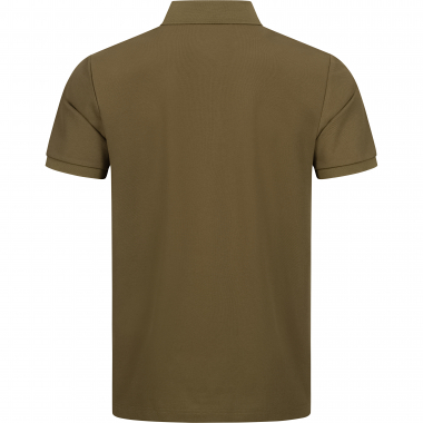 Solid Polo Shirt Men (Dark Olive)