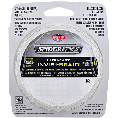 Spiderwire Spiderwire Ultracast 8 Invisi-Braid Fishing Line