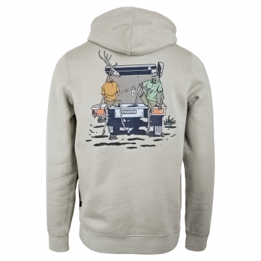 Spika Bone Collector Hoodie Men (Dune Green)