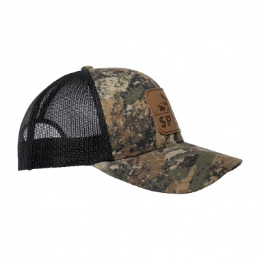 Spika Patch Trucker Cap Unisex (Mountain Camp/ Black)