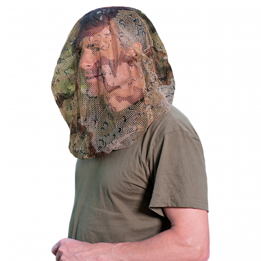 Unisex Camouflage Net Mask