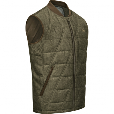 Victor Vintage Waistcoat Men (Olive Melange/Black)