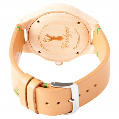 Waidzeit Premium Watch with Leather Strap (Capricorn)