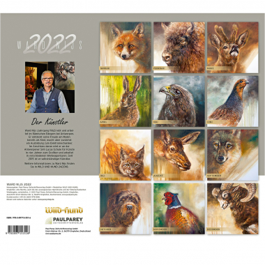 Wild und Hund Edition: Ward Nijs Calendar 2022
