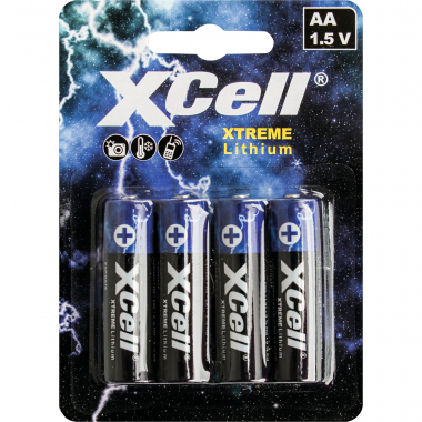XCell Xtreme Lithium Batteries 1.5 V (AA)