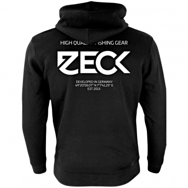 Zeck Unisex Black Hoodie