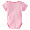 Baby Bodysuit, With Trout Motif (Pink) 