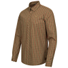 Blaser Men's Shirt Tristan 22 Dark Olive/Red Checkered 
