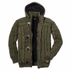 CIT Men's Winter Hunting quilted jacket (with hood)