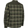 Elbert Lined Shirt Jacket Men (Green Check) 