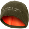 J.P. Sauer & Sohn Reversible Beanie Unisex (Green/Orange) 