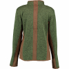 OS Trachten Detit Knitted Fleece Jacket For Women (Traditional Green) 