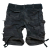 Surplus Men's Division Shorts (black/camouflage) Sz. L
