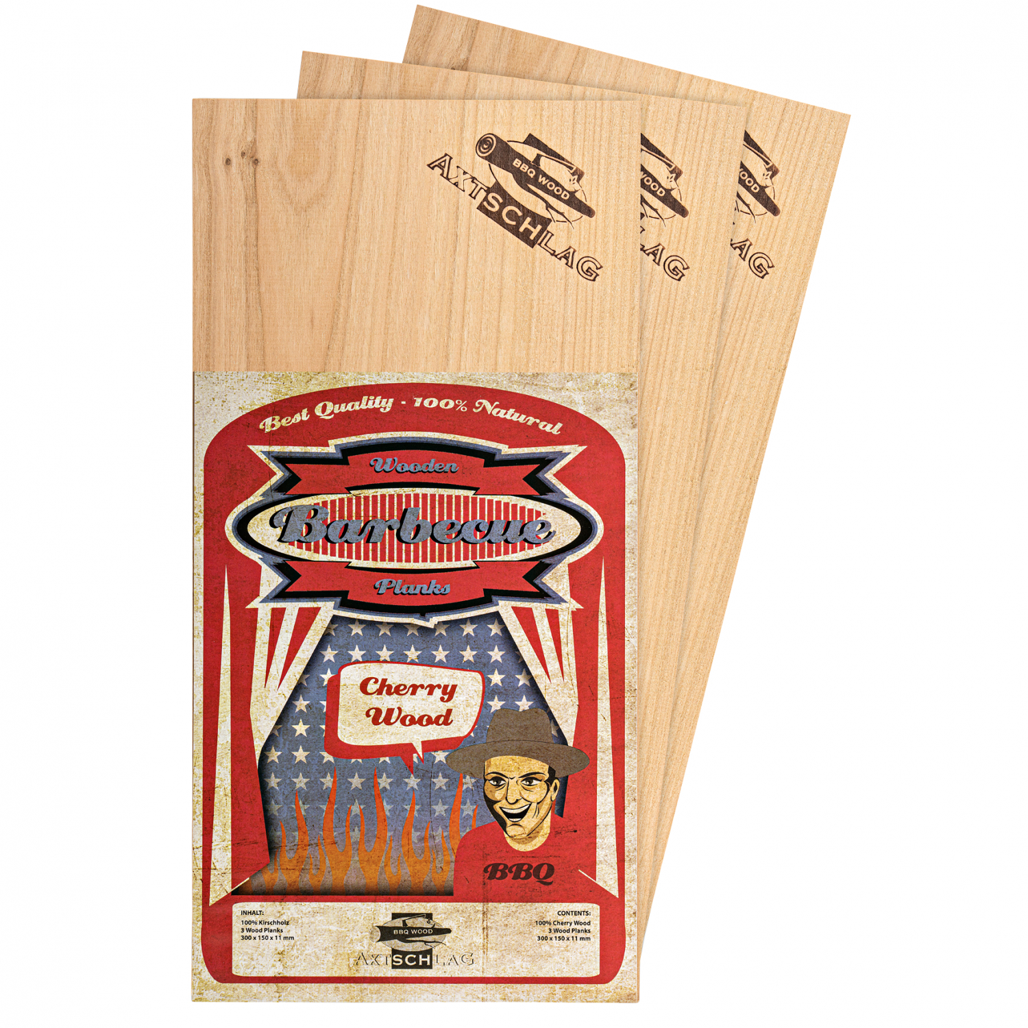 Axtschlag Grill boards cherry 