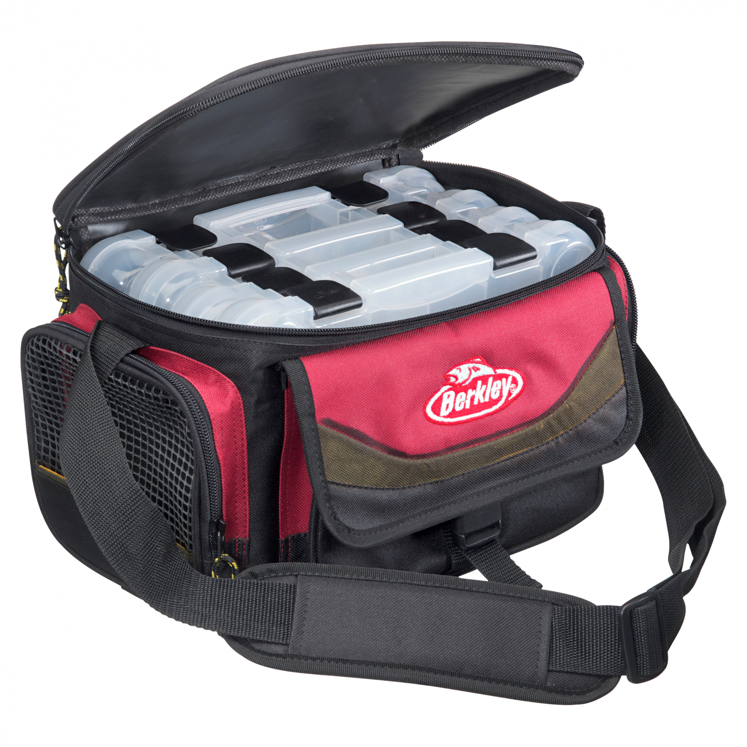 Berkley Bag with Bait Box (red) 