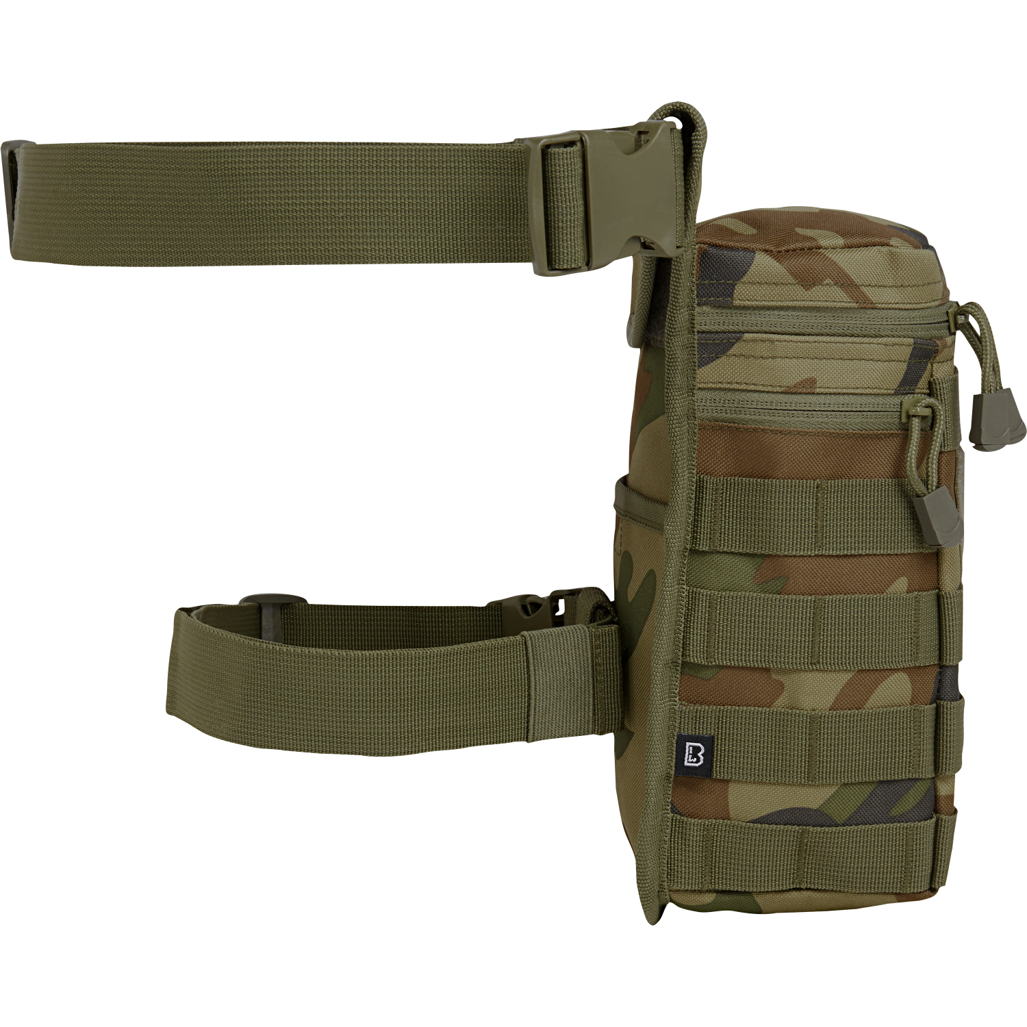 Brandit Unisex Bag Side Kick Bag No. 2 (woodland) 