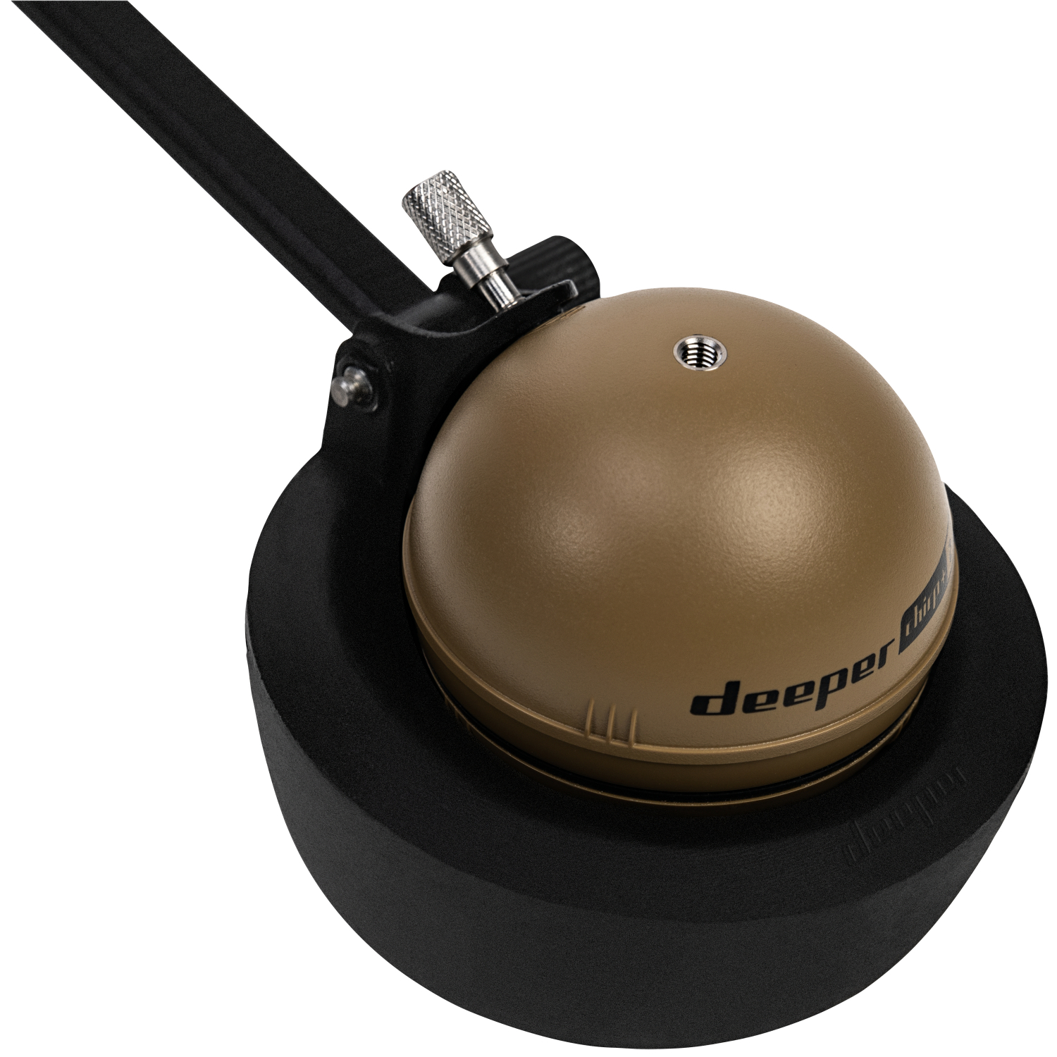 Deeper Sonar mount for feed boat 
