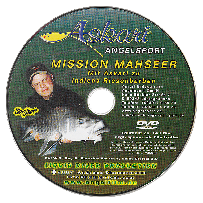 DVD Mission Mahseer 