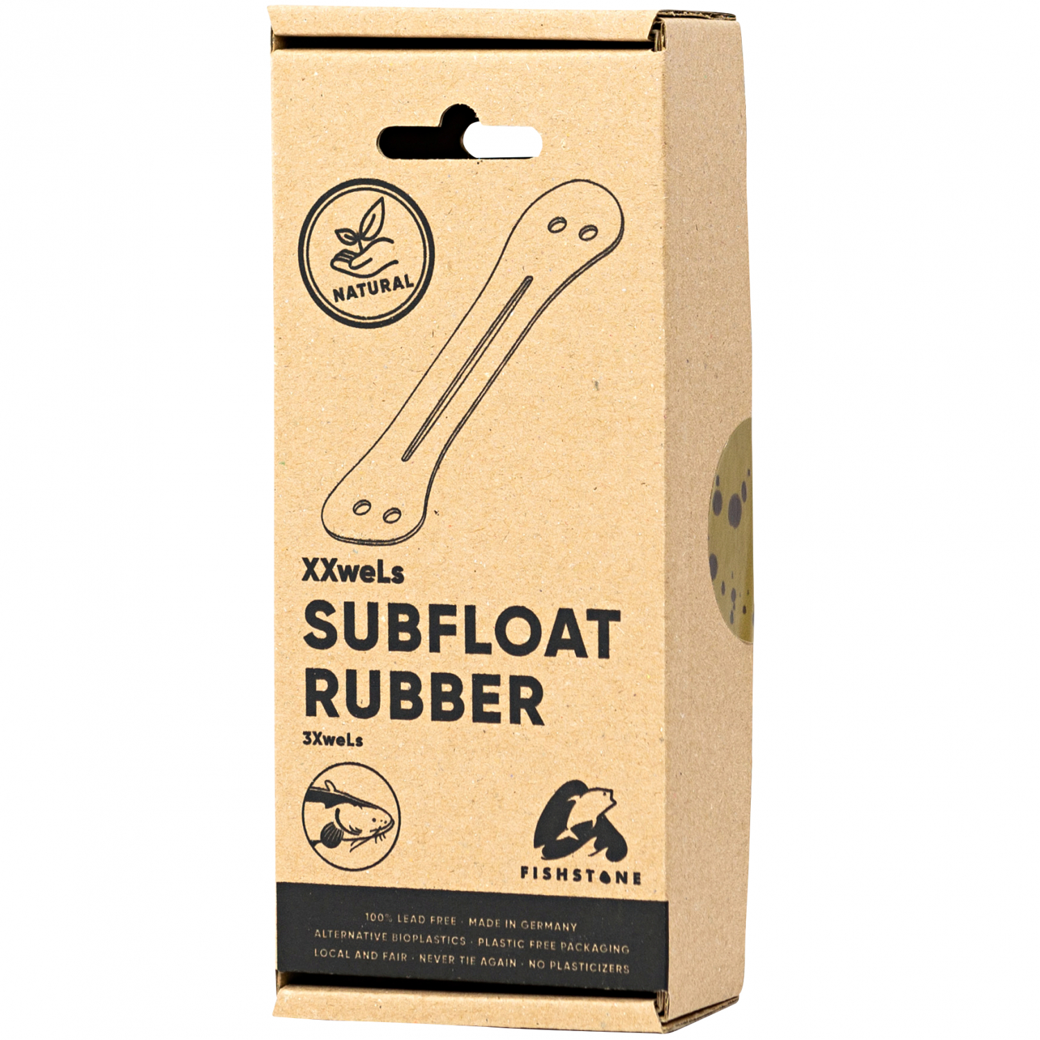 FISHSTONE Catfish Mount 3XweLs Rubber (single part - muddy) 