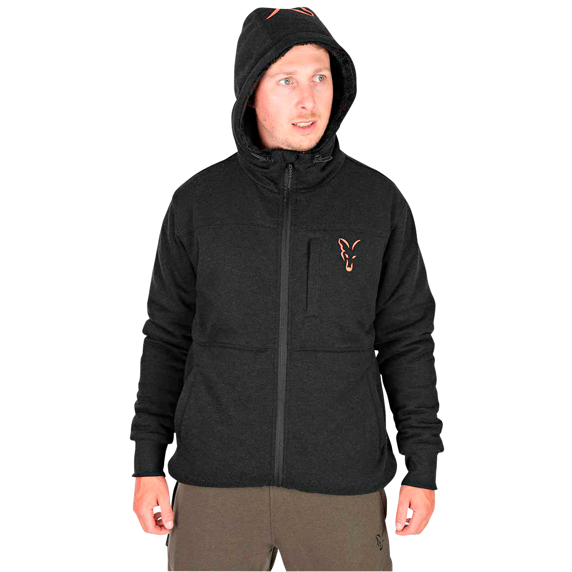 Fox Carp Men's Collection Sherpa jacke (black) 