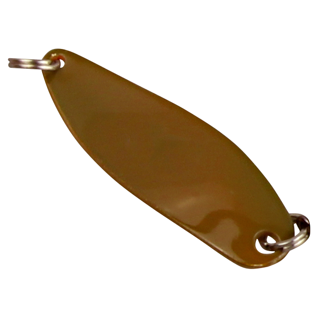 FTM Trout Spoon Hammer (3.2 g, Brown/Orange UV) 