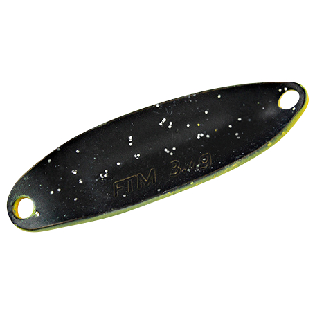 FTM Trout Spoon Hornet (Yellow/Black UV) 
