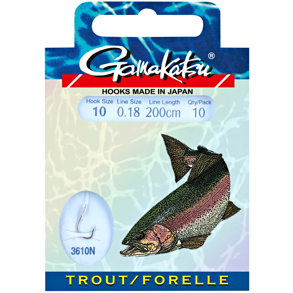 Gamakatsu Hook trout (200 cm) 