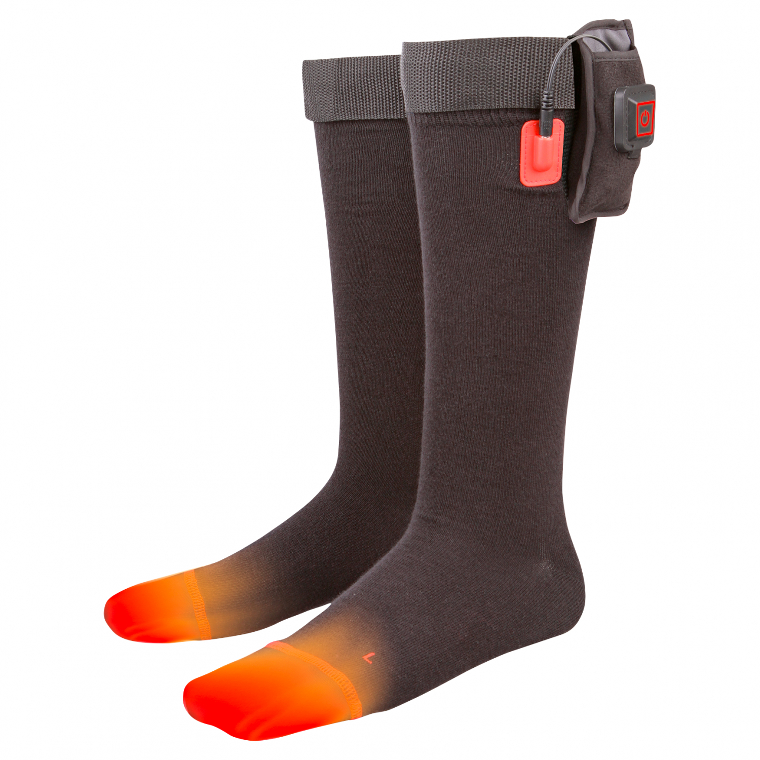 Heat2go Unisex Thermo Socks (without batteries, charger, battery bags) 