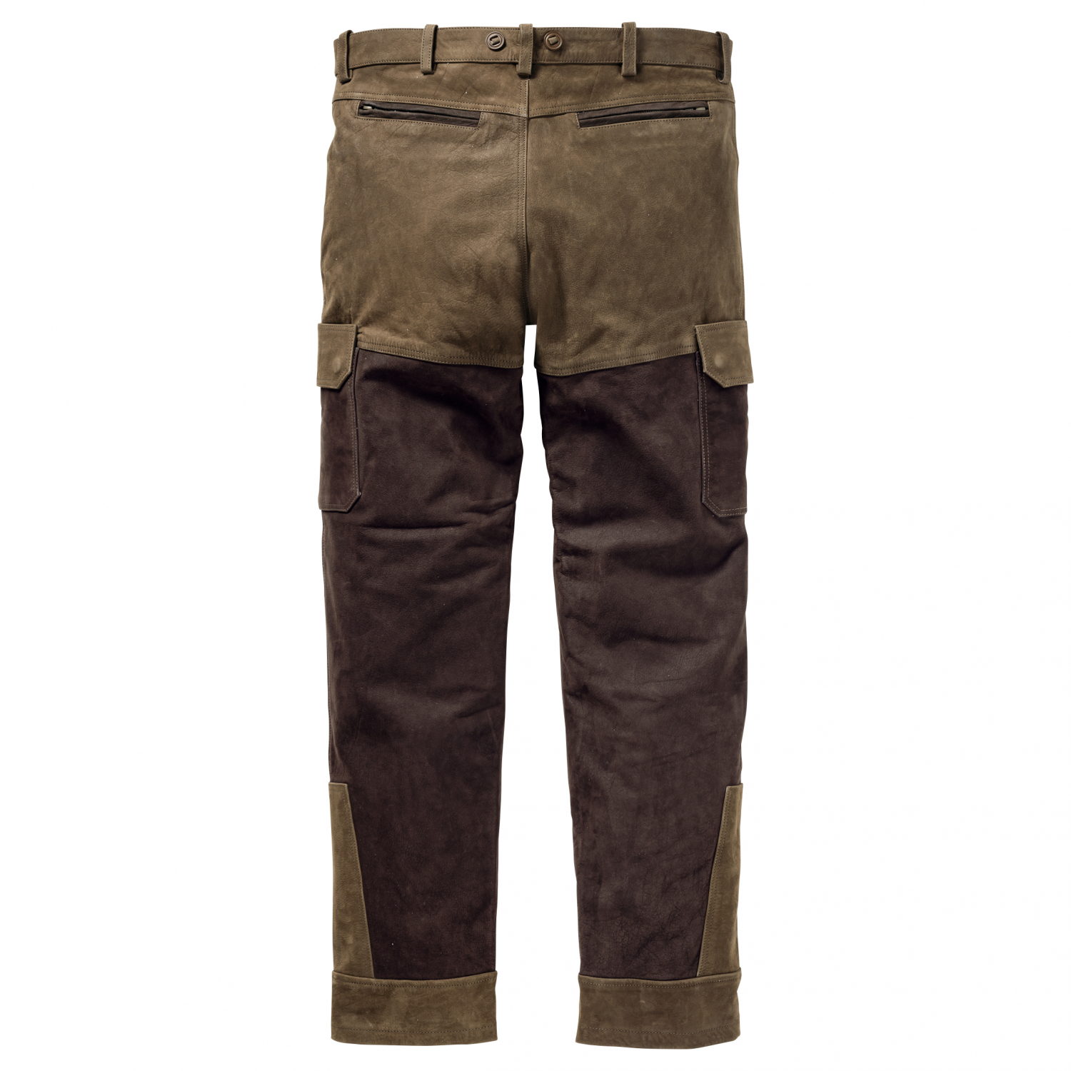 il Lago Prestige Men's il Lago Prestige Leather Trousers BICOLOR Sz. 56 