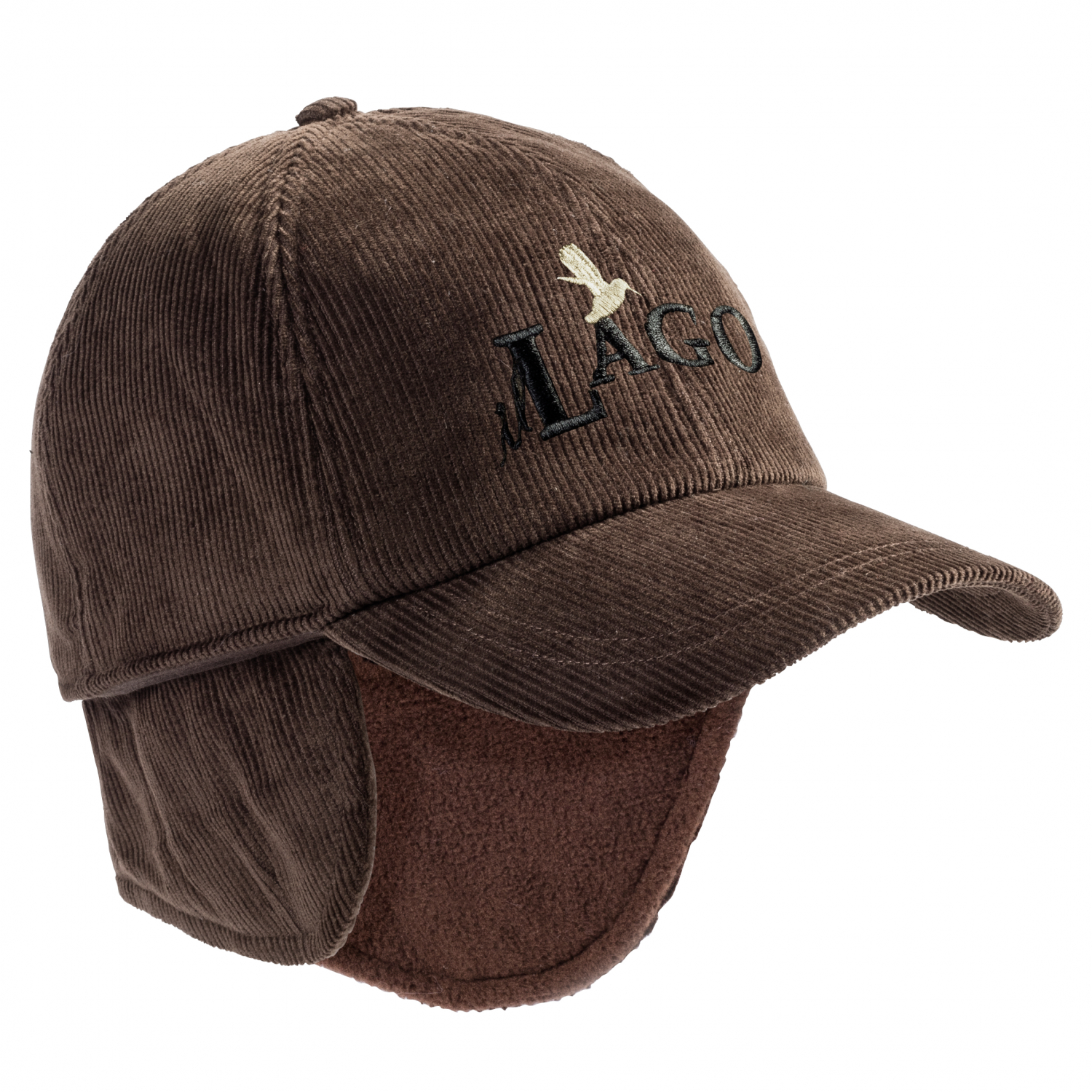 il Lago Prestige Unisex Cord Cap Gero (brown) 