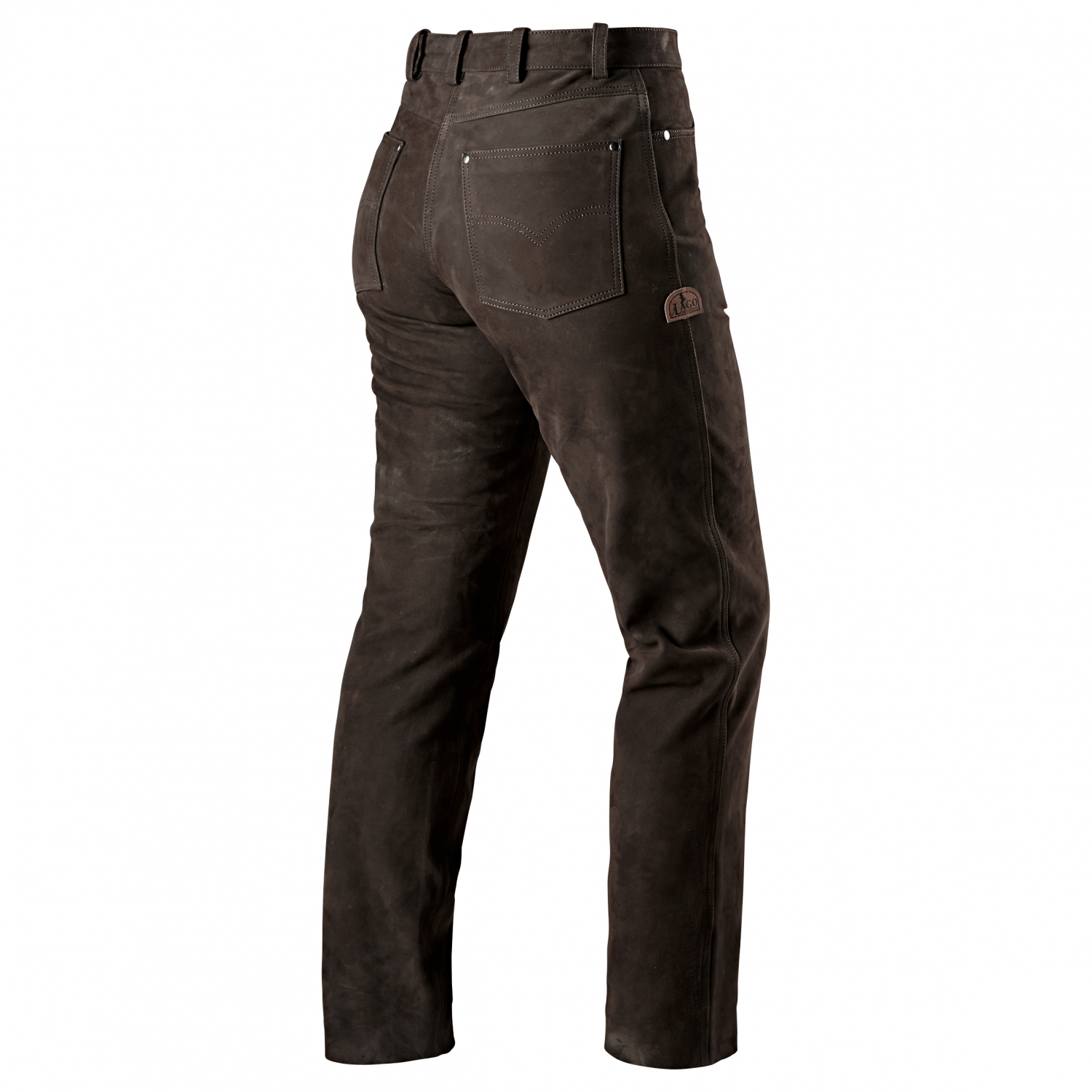 il Lago Prestige Women's il Lago Prestige Women's Nubuk Leather Trousers 