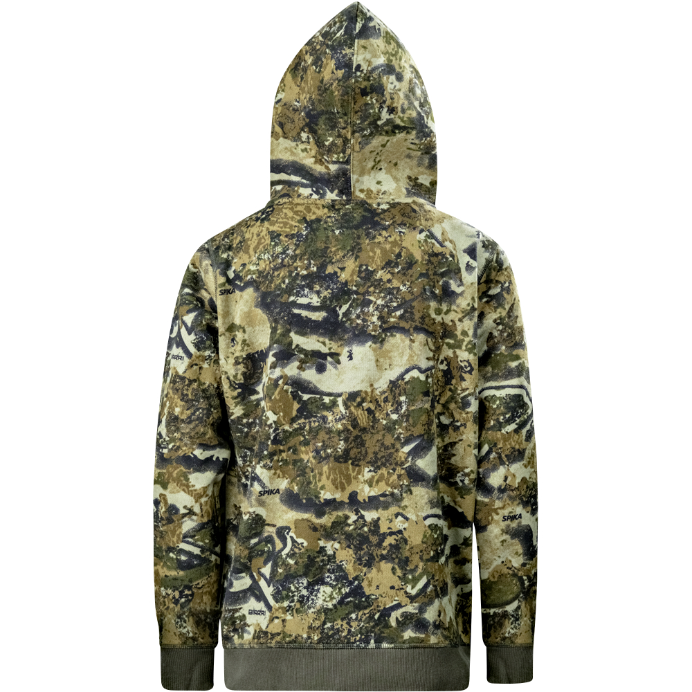 Kids' GO Biarri Hoodie (Camo, Cool Grey Logo) 