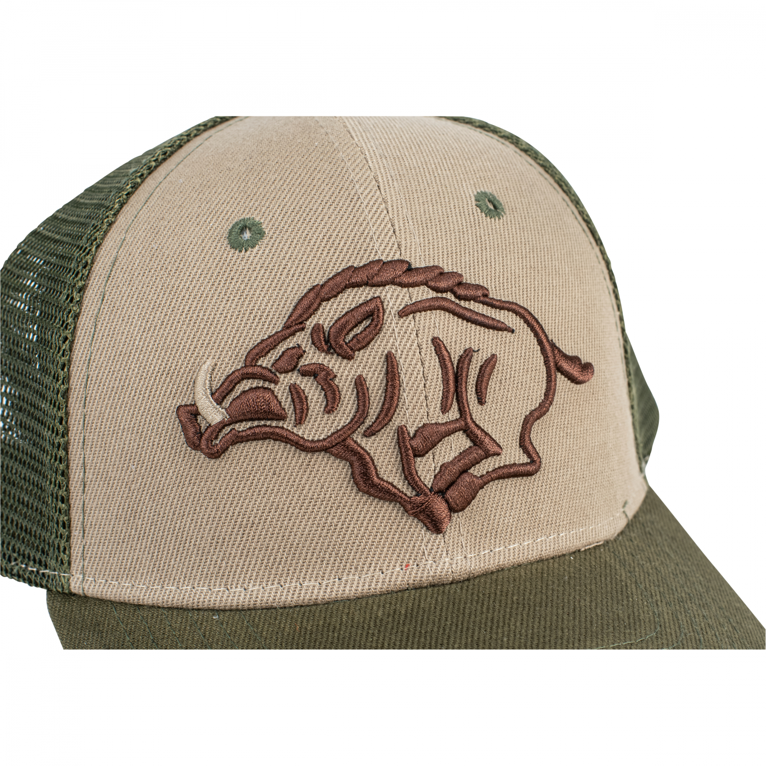Kids' Mesh Cap with Wild Boar 