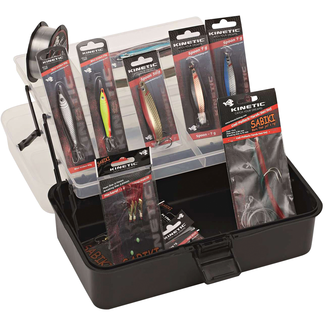 Kinetic Tackle Box Big Kit - Saltwater 