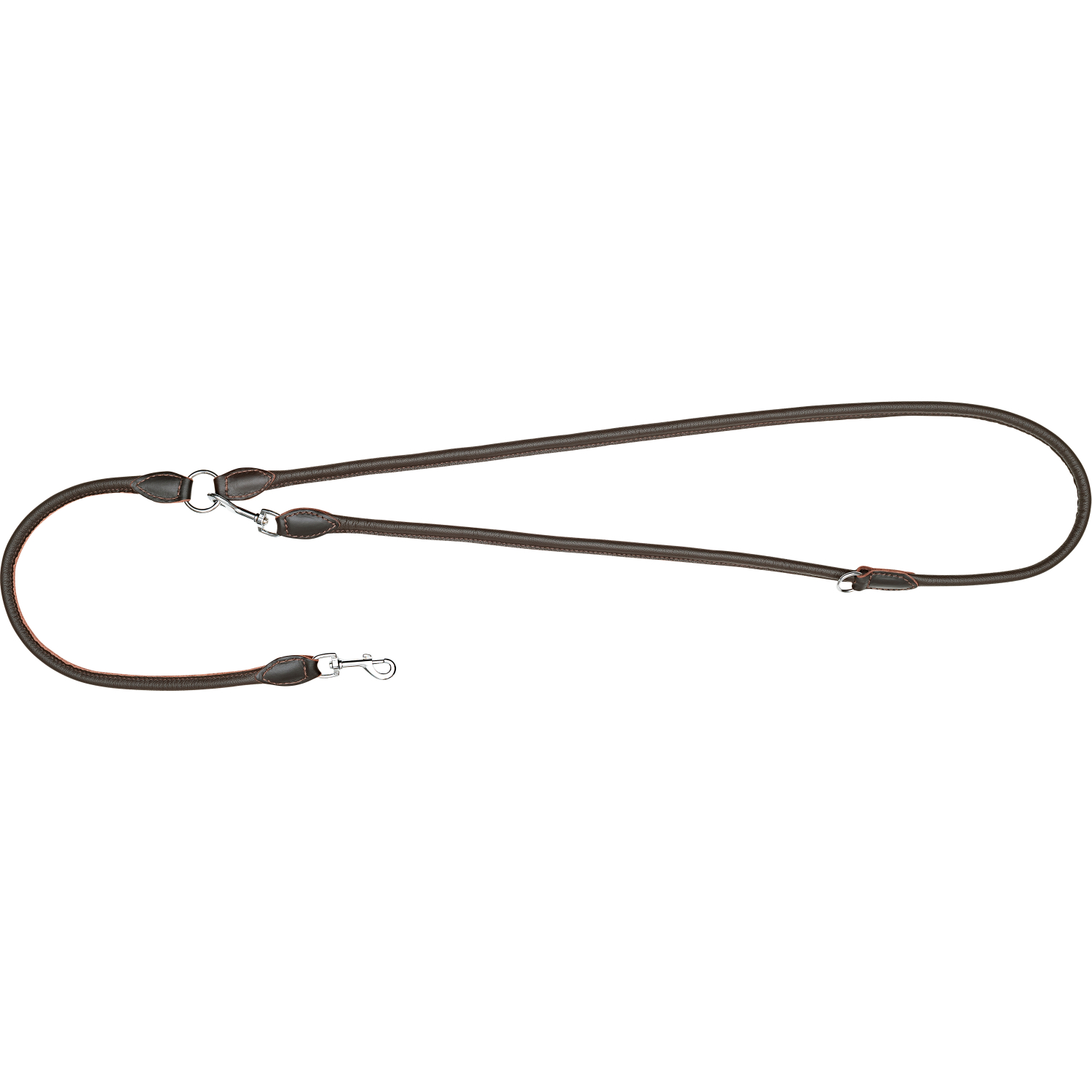 Leather dog leash 