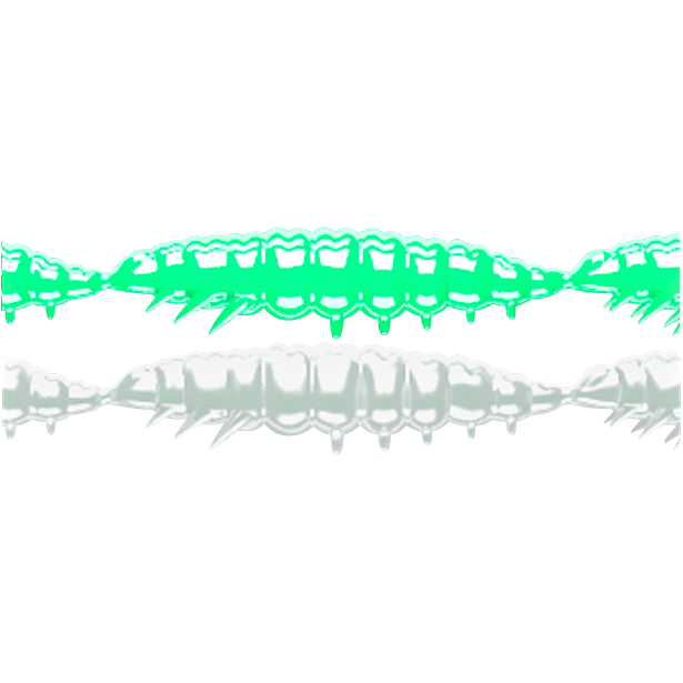 Libra Lures Larva Multi (Glow UV Green) 