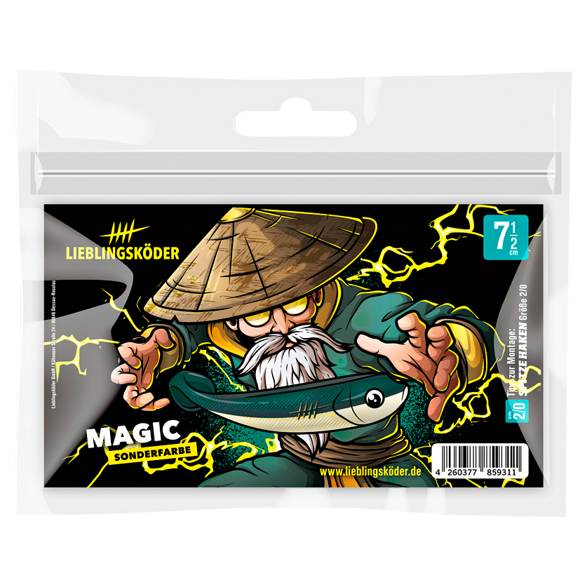 Lieblingsköder Soft Plastic Lure (7.5 cm, Magic) 