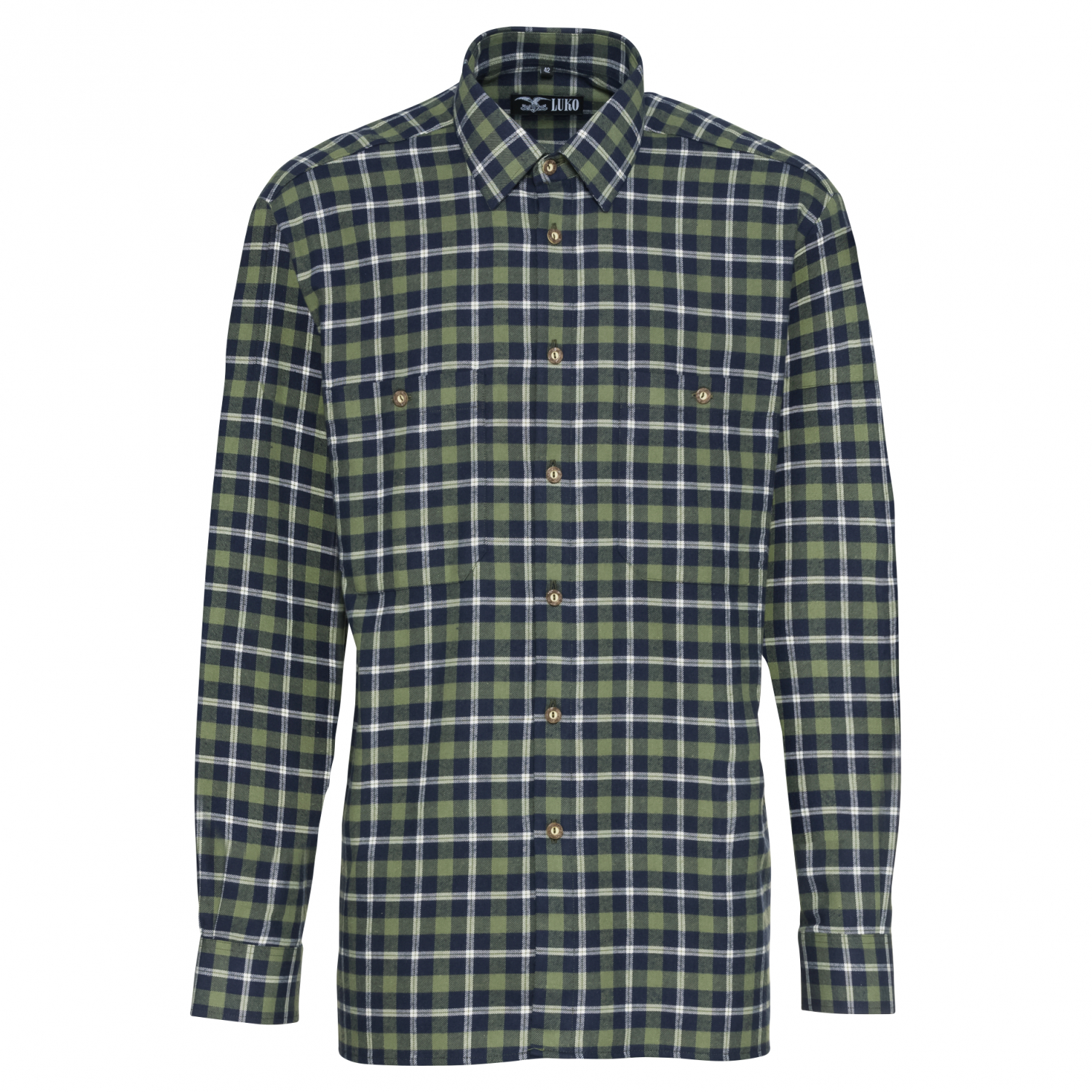 Luko Men's Flannel Shirt (long sleeve) 