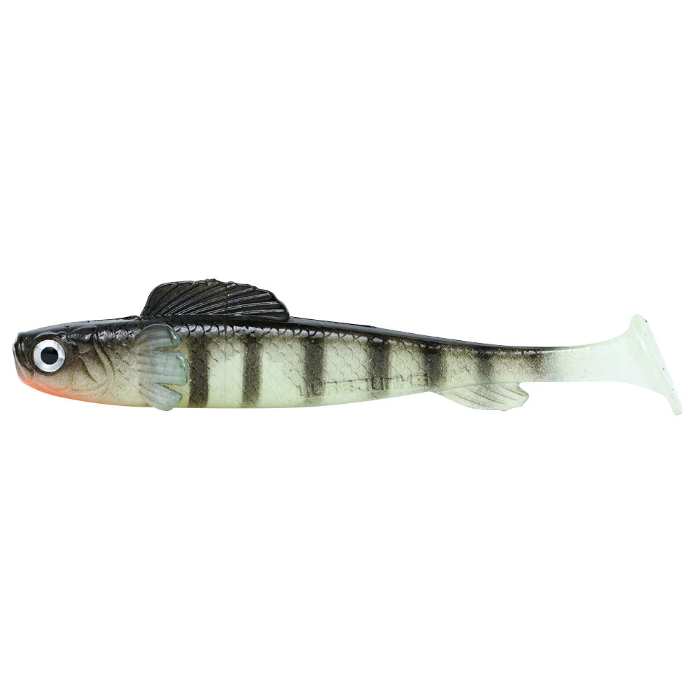 Lurejunks Finisher artificial lure (Ghost Perch) 