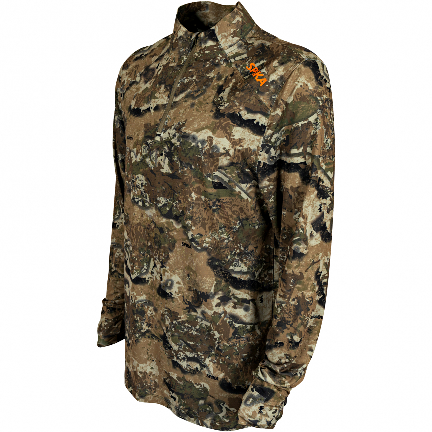 Men's Enduro Athletic Top Longsleeve Shirt (Biarri Camo) 