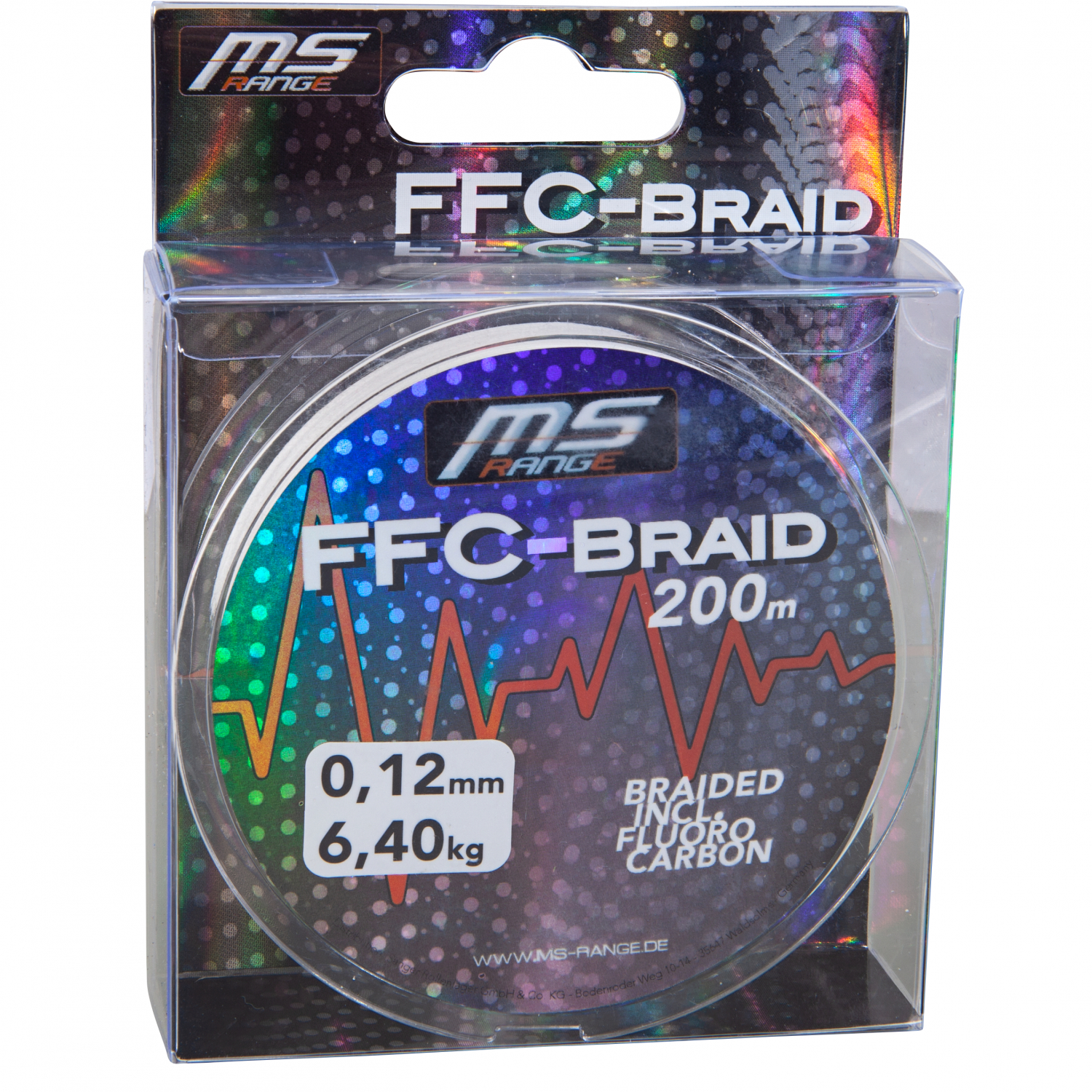 MS Range Fishing line FFC-Braid (white) 