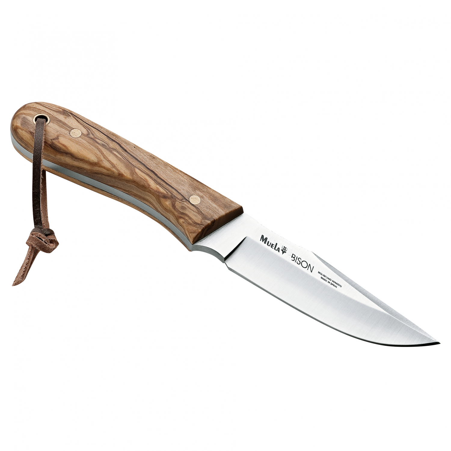 Muela Knife Bison Olive 