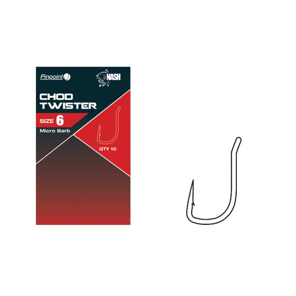 Nash Chod Twister, Micro Barbed 