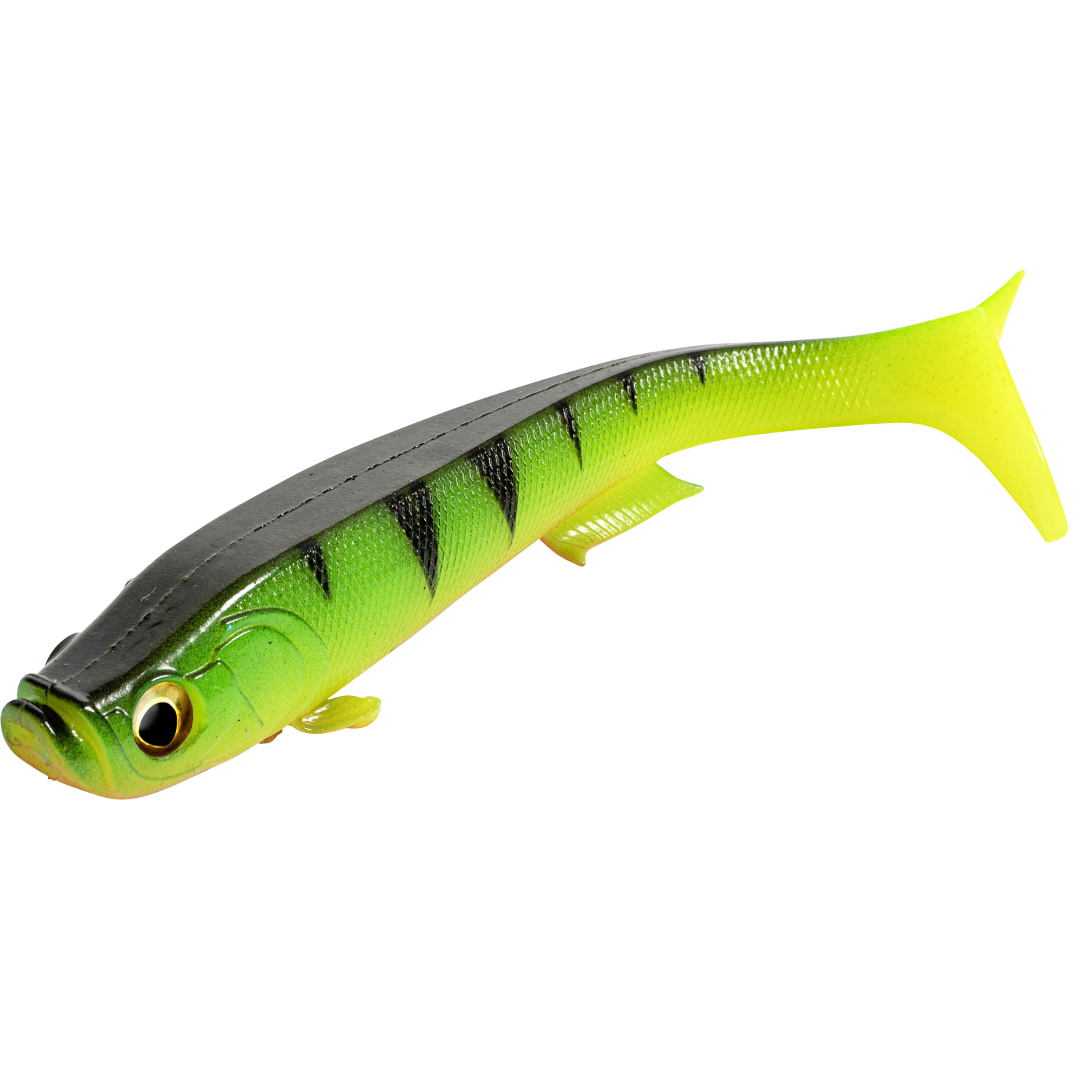 Quantum Rubber Bait Tarp Shad (Firetiger) 