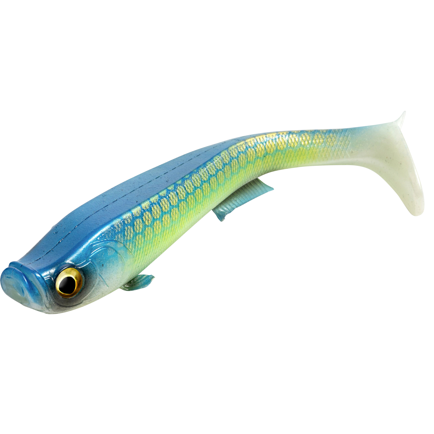 Quantum Rubber Bait Tarp Shad (Lemon Pie) 