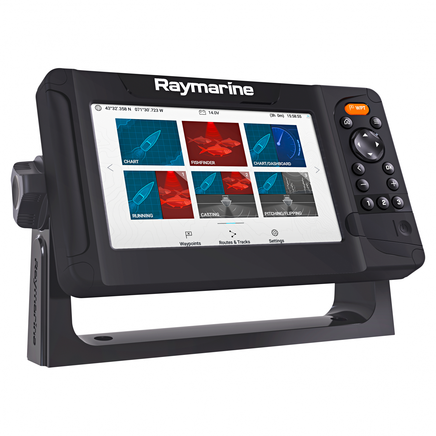 Raymarine Fishfinder Element 7 HV (HV-100 Transducer, without Card) 