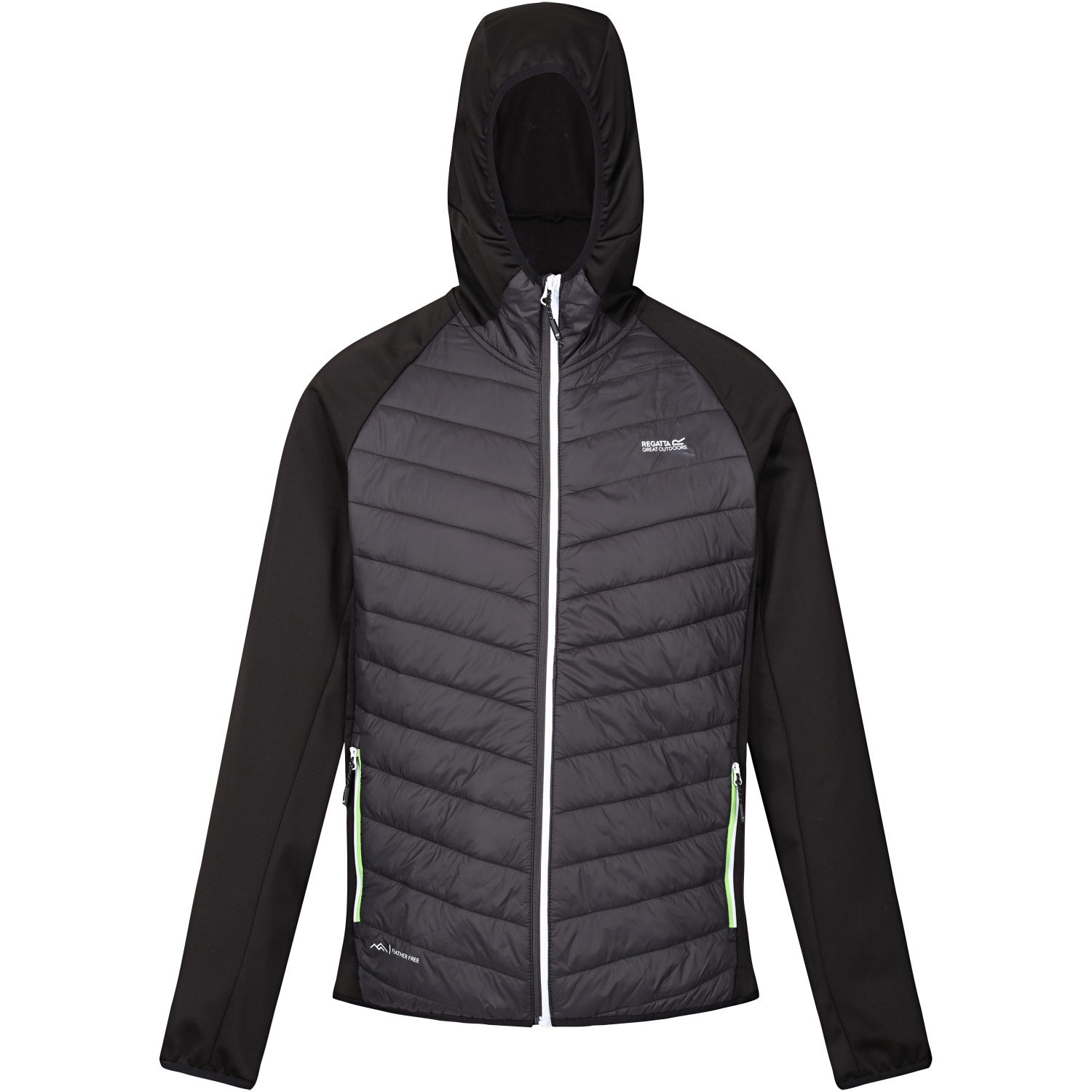 Regatta Men's Jacket Andreson VIII Hybrid (black/grey) 