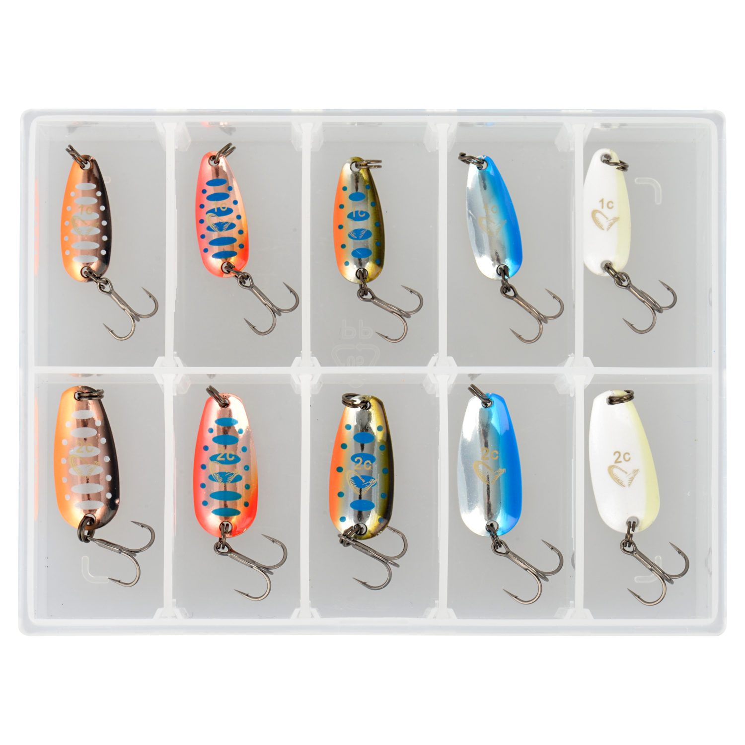 Savage Gear Set Nails Micro Spoon 