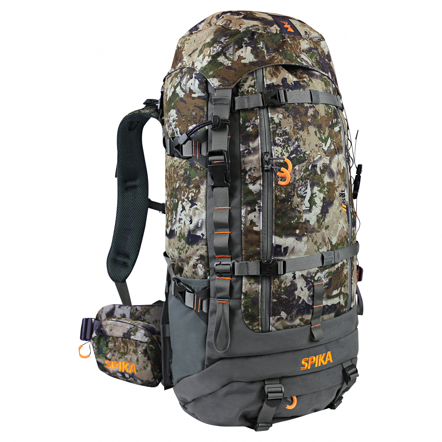 Spika Backpack Drover Hauler Pack + Hauler Frame (80 l) 